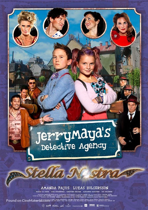 LasseMajas detektivbyr&aring; - Stella Nostra - Swedish Movie Poster