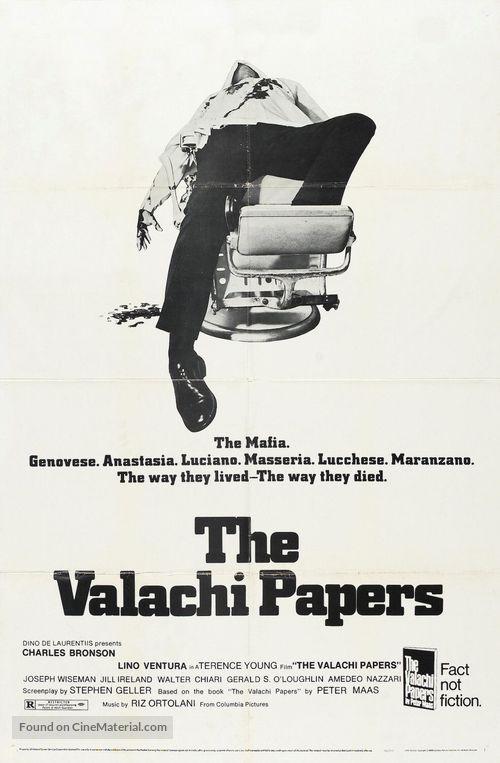 The Valachi Papers - Movie Poster