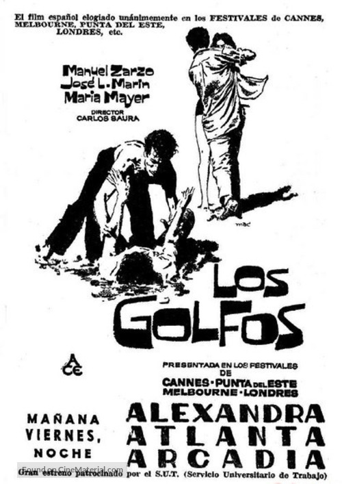 Los golfos - Spanish Movie Poster