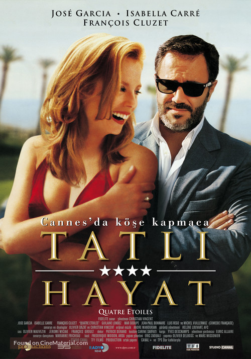 Quatre &eacute;toiles - Turkish Movie Poster