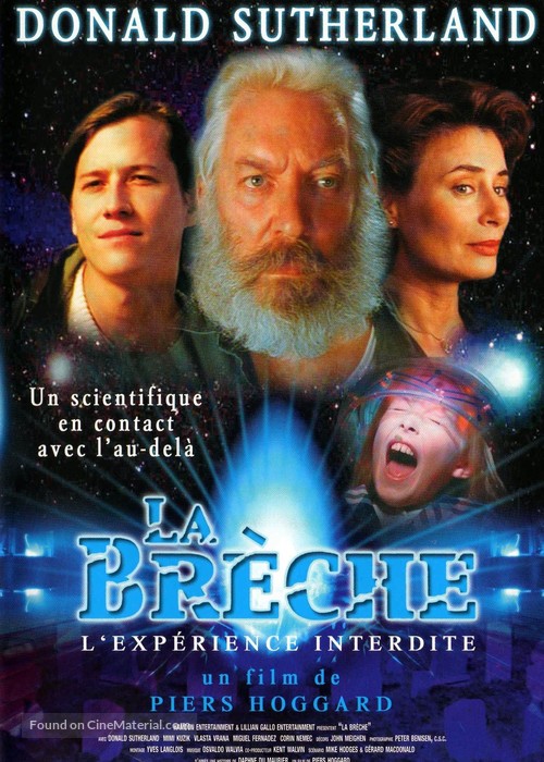 The Lifeforce Experiment - French DVD movie cover