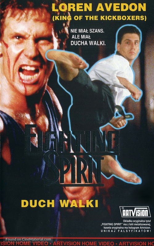 Fighting Spirit - Polish Movie Cover