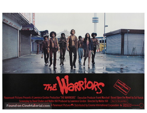 The Warriors - British Movie Poster