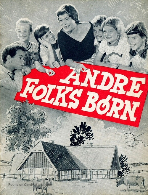 Andre folks b&oslash;rn - Danish Movie Poster