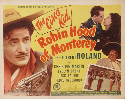 Robin Hood of Monterey - Movie Poster