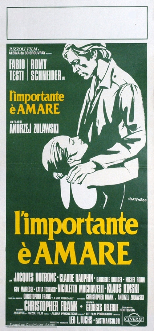 L Important C Est D Aimer 1975 Italian Movie Poster