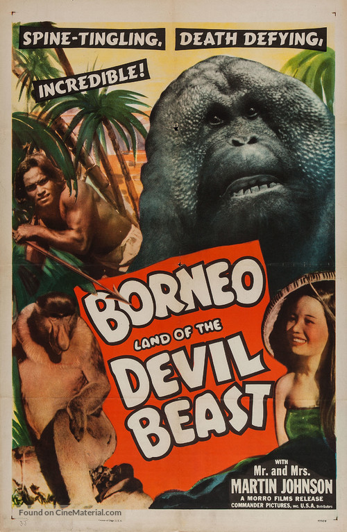 Borneo - Re-release movie poster
