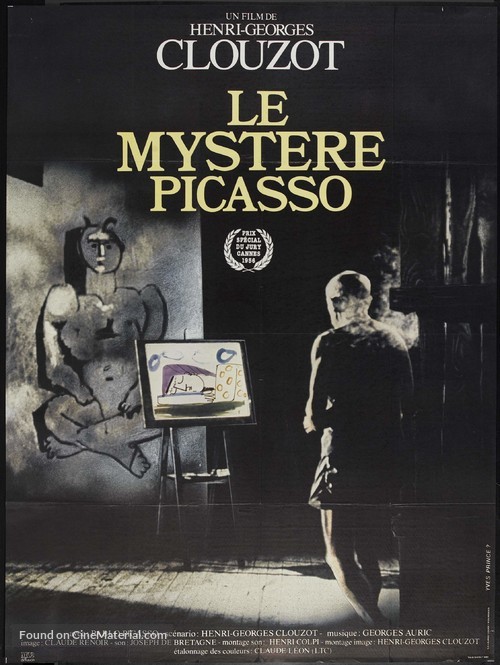 Le myst&egrave;re Picasso - French Re-release movie poster