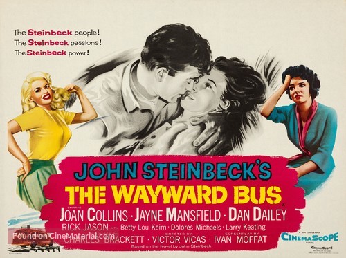 The Wayward Bus - British Movie Poster