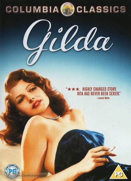 Gilda - British DVD movie cover