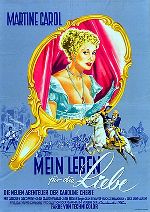 Un caprice de Caroline ch&eacute;rie - German Movie Poster