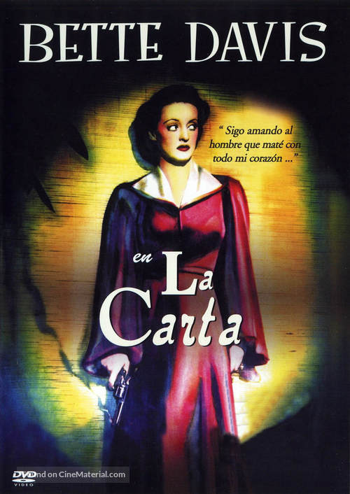 The Letter - Spanish DVD movie cover