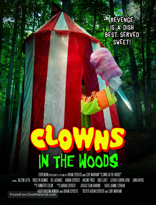 Clowns in the Woods - Movie Poster