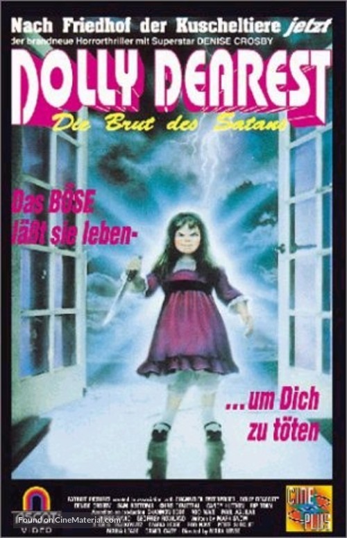Dolly Dearest - German VHS movie cover