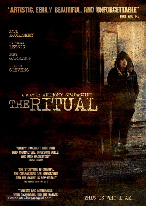 The Ritual - DVD movie cover