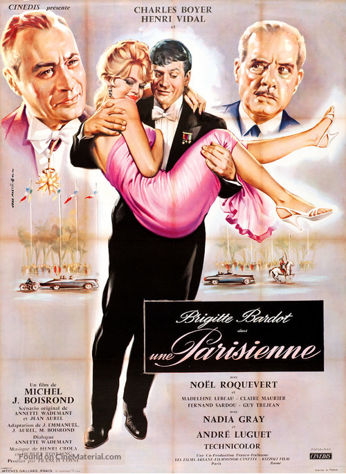Une parisienne - French Movie Poster