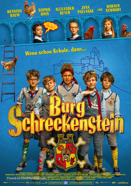 Burg Schreckenstein - German Movie Poster