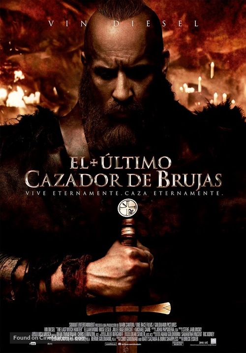 The Last Witch Hunter - Spanish Movie Poster