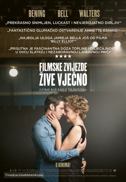 Film Stars Don&#039;t Die in Liverpool - Croatian Movie Poster