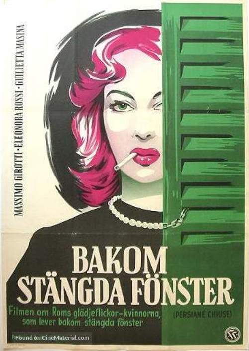 Persiane chiuse - Swedish Movie Poster