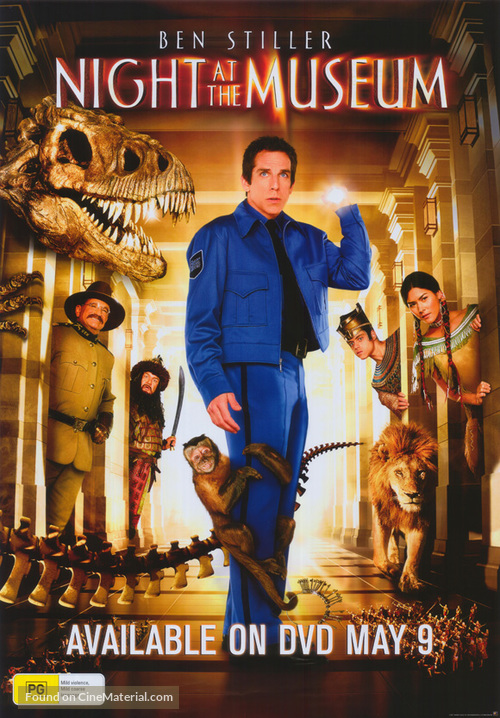 Night at the Museum - Australian Video release movie poster