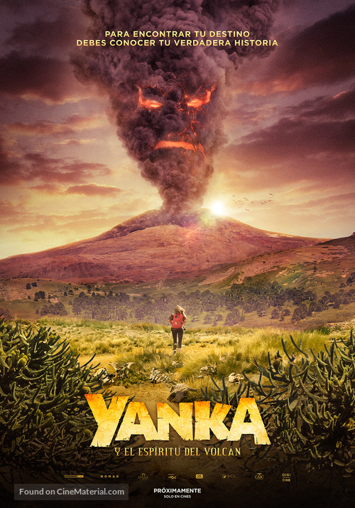 Yanka y el esp&iacute;ritu del volc&aacute;n - Argentinian Movie Poster