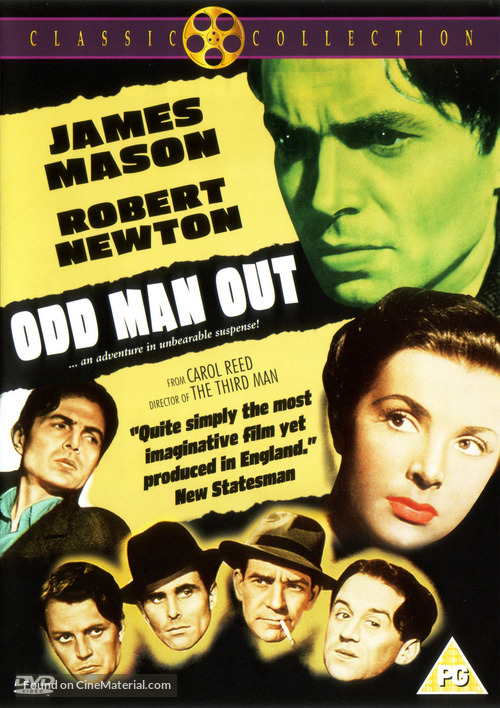 Odd Man Out - British Movie Cover