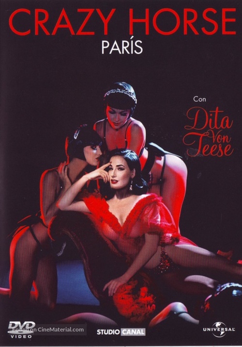 Crazy Horse, Paris with Dita Von Teese - Spanish DVD movie cover