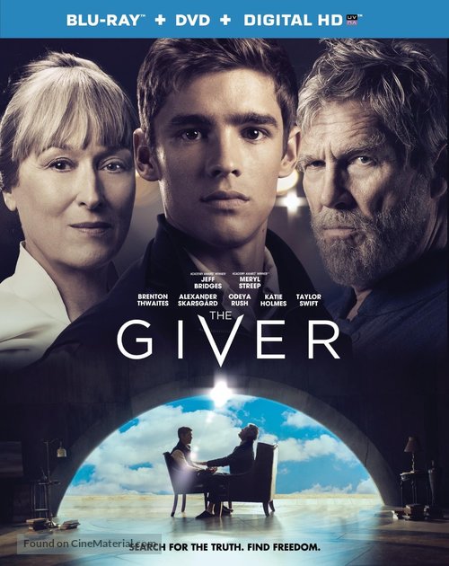 The Giver - Blu-Ray movie cover