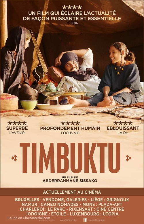 Timbuktu - Belgian Movie Poster