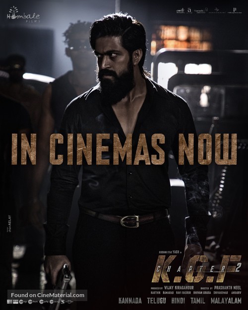 K.G.F: Chapter 2 - Indian Movie Poster