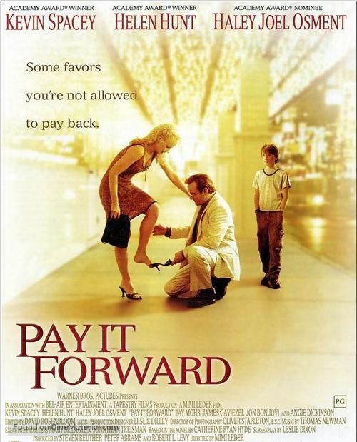 Pay It Forward - poster