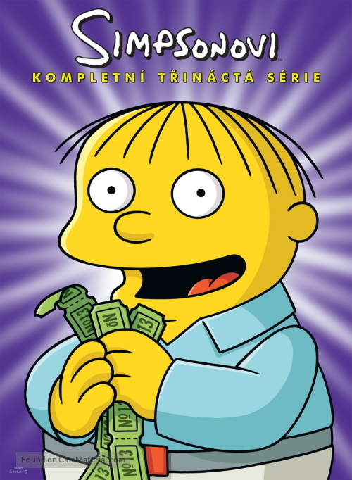 &quot;The Simpsons&quot; - Czech DVD movie cover