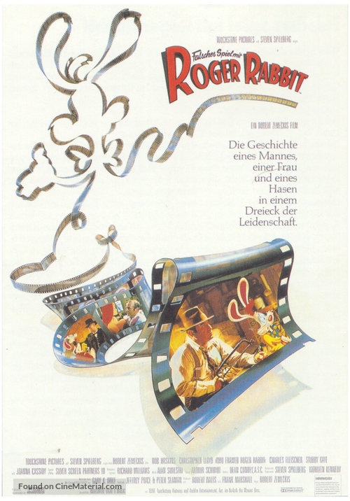 Who Framed Roger Rabbit - German Movie Poster