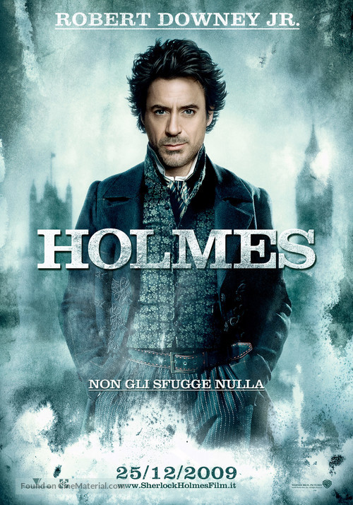 Sherlock Holmes - Italian Movie Poster