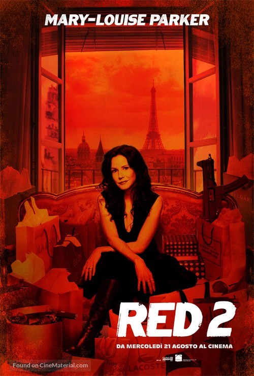 RED 2 - Italian Movie Poster