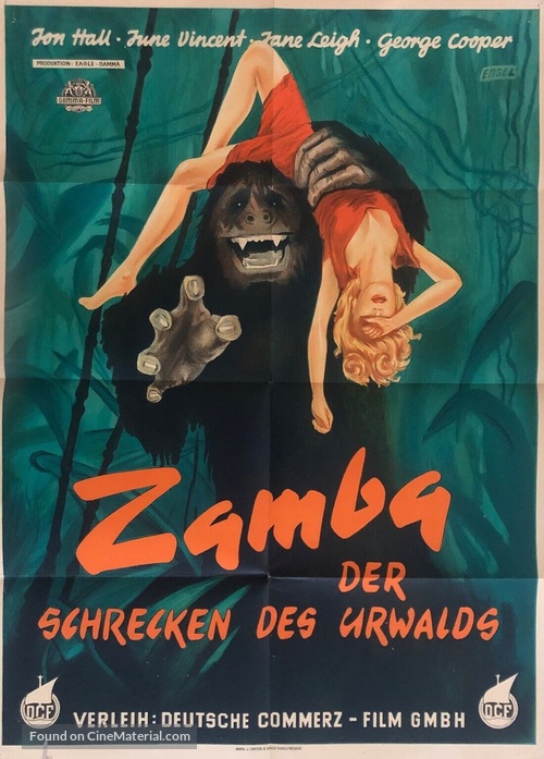 Zamba - German Movie Poster