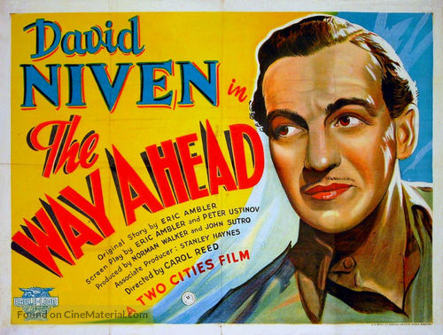 The Way Ahead - British Movie Poster