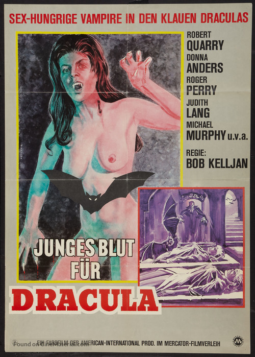 Count Yorga, Vampire - German Movie Poster