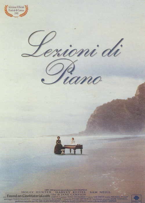 The Piano - Italian Movie Poster