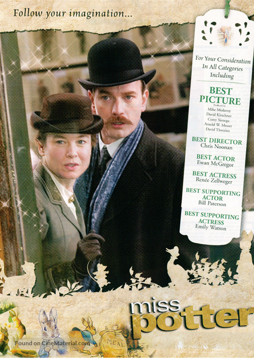 Miss Potter - For your consideration movie poster