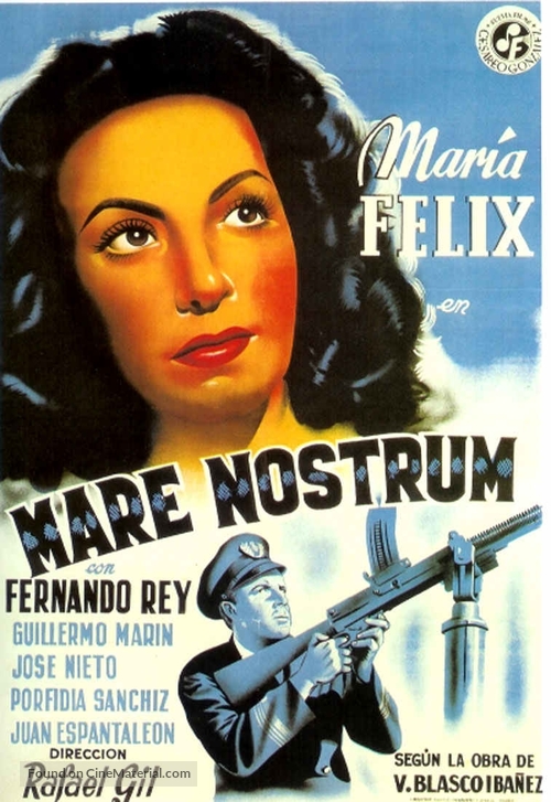 Mare nostrum - Spanish Movie Poster