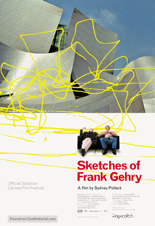 Sketches of Frank Gehry - Australian Movie Poster