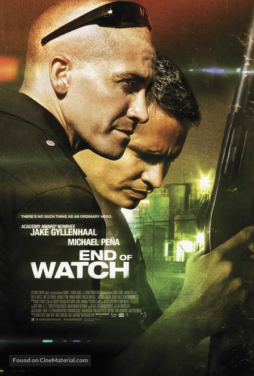 End of Watch - Danish Movie Poster