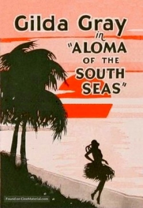 Aloma of the South Seas - Movie Poster