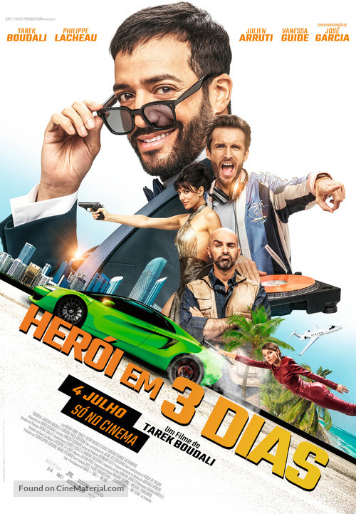 3 Jours Max - Portuguese Movie Poster