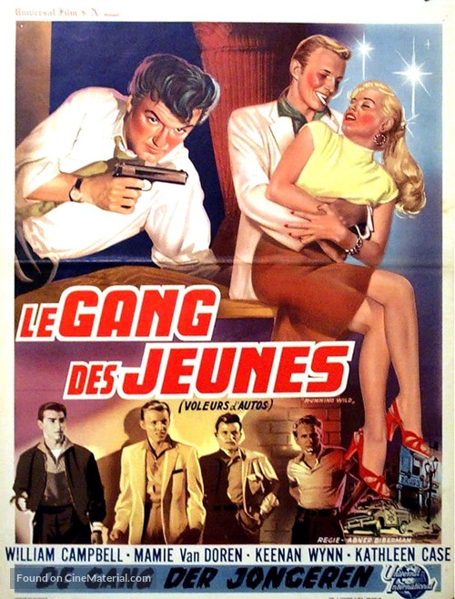 Running Wild - Belgian Movie Poster
