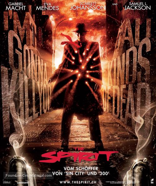 The Spirit - Swiss Movie Poster