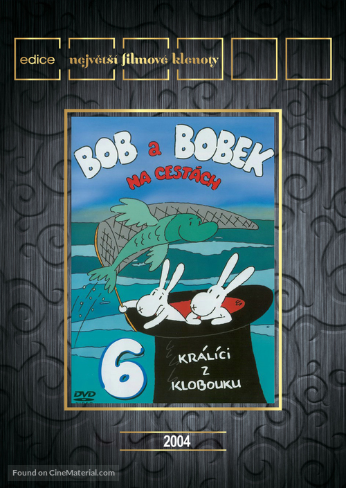 &quot;Bob a Bobek, kr&aacute;l&iacute;ci z klobouku&quot; - Czech DVD movie cover