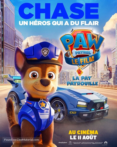 Paw Patrol: The Movie - French Movie Poster